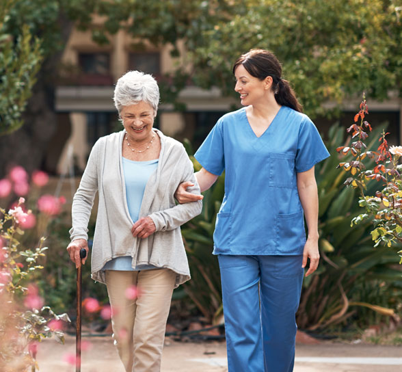 active-lifestyle Women and nurse at Ashton Creek